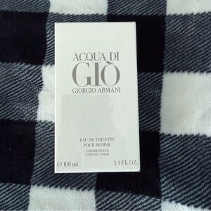 Giorgio Armani Fragrance Box with Black and White Design